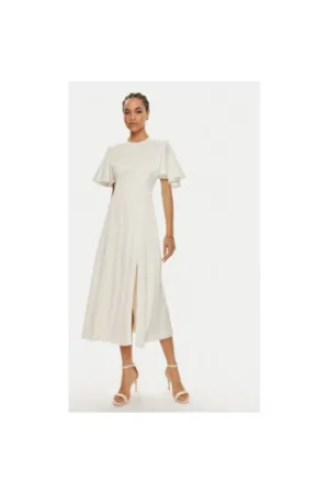 Rochie Dama -  304251801 - Poliester - Elastan - 40 - Bej