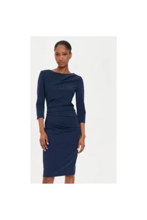 Rochie Dama -  304610073 - Poliester - Elastan - Albastru