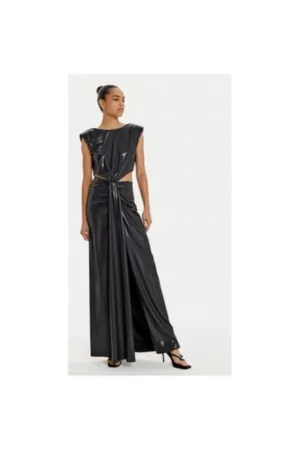 Rochie Dama - 304687020 - Poliester - Negru