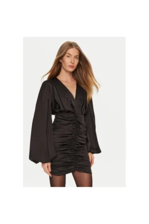 Rochie Dama -  304886737 - Poliester - Negru