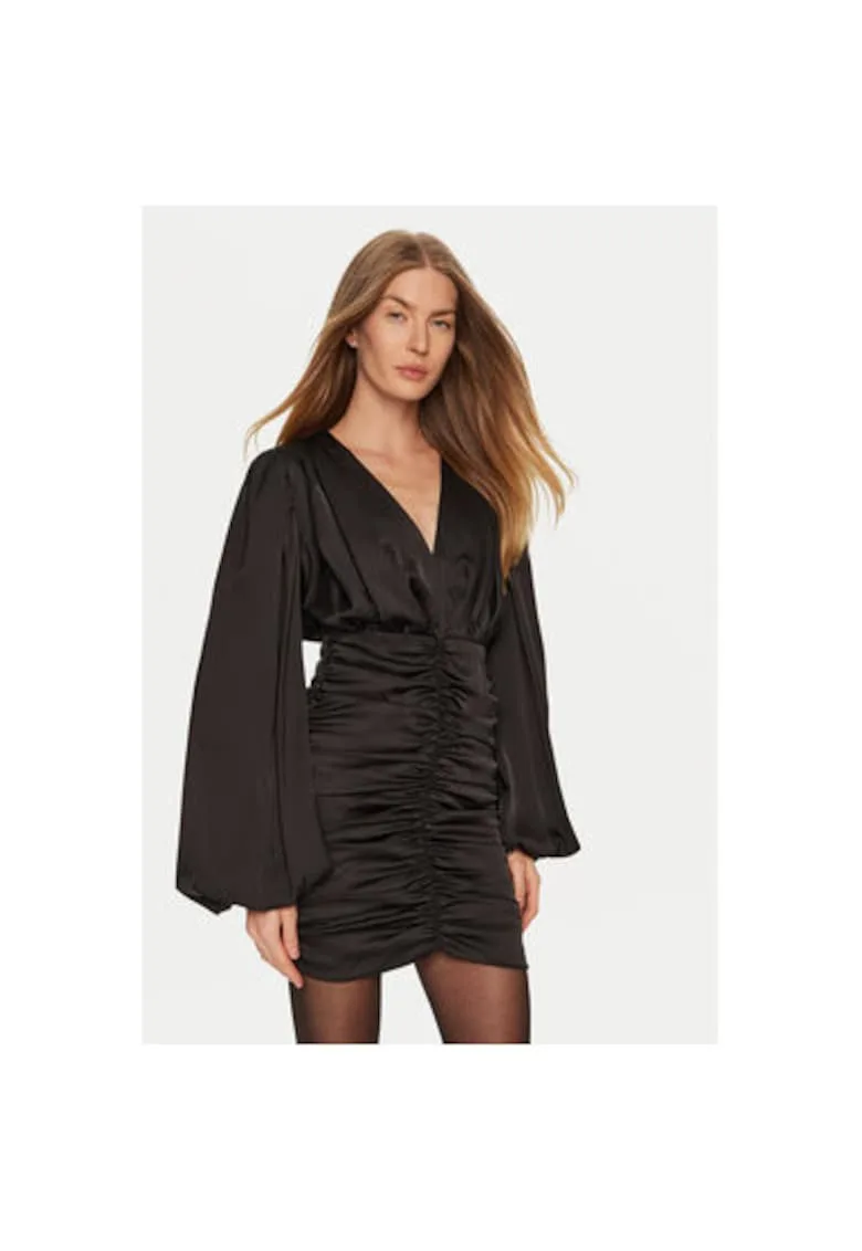 Rochie Dama -  304886737 - Poliester - Negru