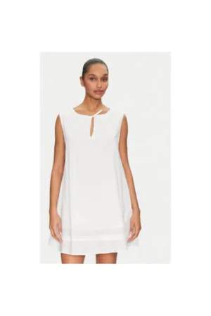 Rochie Dama -  305002129 - Bumbac organic - Alb