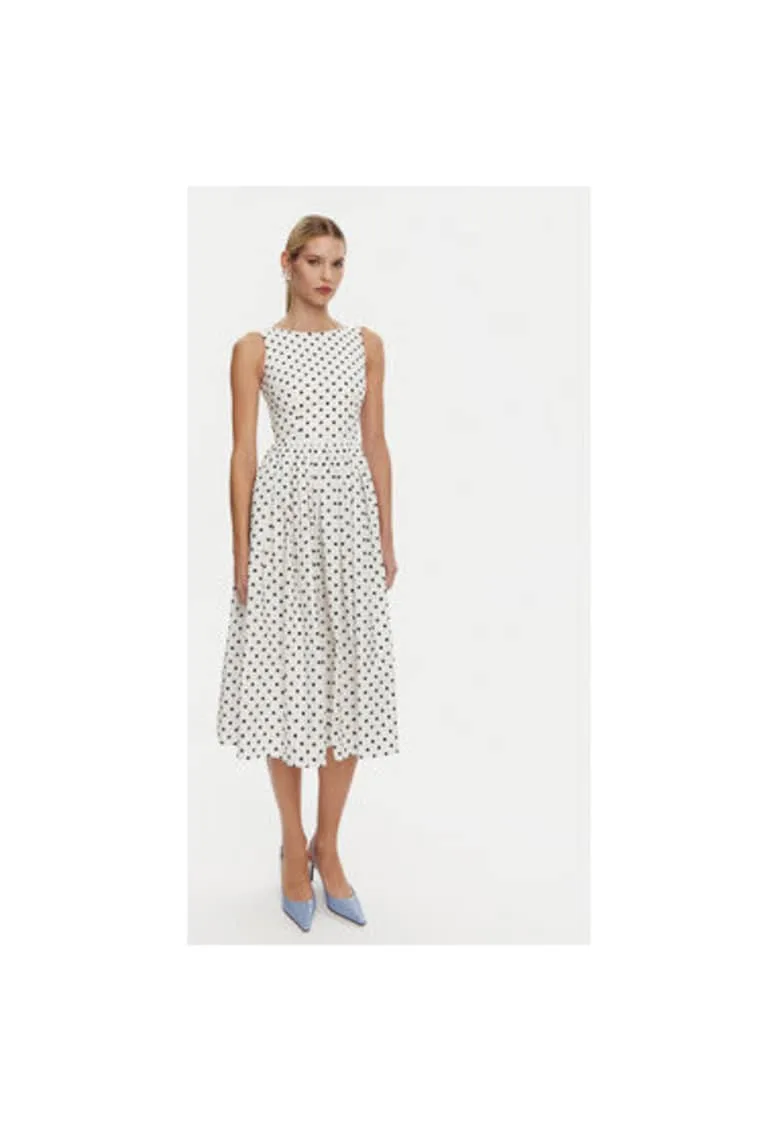 Rochie Dama - 305315441 - Bumbac - Alb