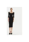 Rochie Dama -  305315557 - Viscoza/Poliester - Negru