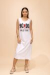 Rochie Dama 90026 Alb | Timiami