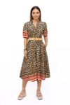 Rochie Dama H1985-C12 Leopard | Kikiriki