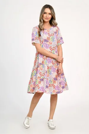 Rochie Dama - Microfloral V325 -