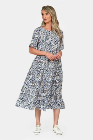 Rochie Dama - Microfloral V332