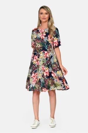 Rochie Dama -  Tropical V328 -