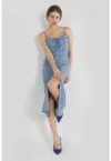 Rochie De Dama Albastru -Regular Fit