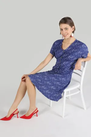 Rochie De Dama Albastru Slim Fit CL1063230