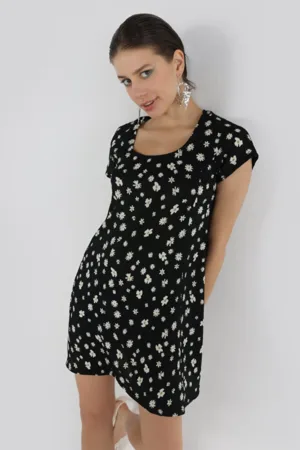 Rochie De Dama Negru Regular Fit