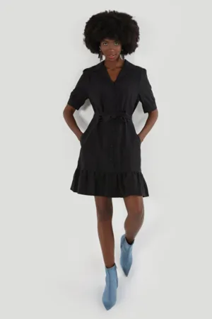 Rochie De Dama Negru Regular Fit CL1057649