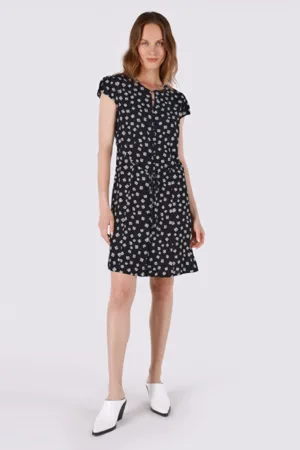 Rochie De Dama Negru Slim Fit-