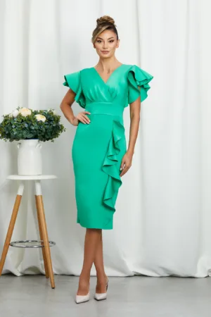 Rochie Elisa Verde Deschis