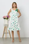 Rochie Flora Verde