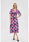 Rochie Fucsia cu Model