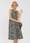 Rochie  G-Hava - larga - usoara - cu model paisley