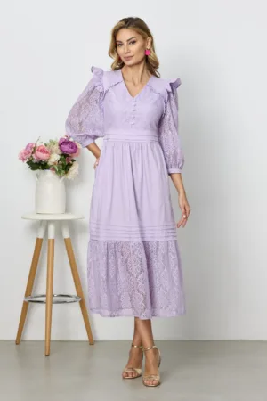 Rochie Giselda Lila