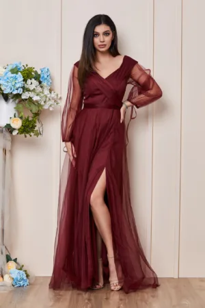 Rochie Hermosa Bordo