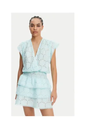 Rochie  Jess Sky - 100% bumbac - albastru cer