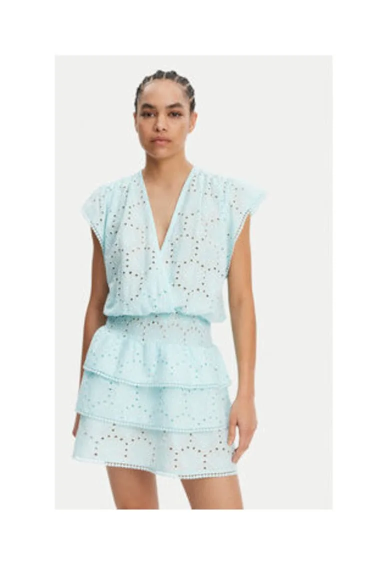 Rochie Jess Sky - 100% bumbac - albastru cer