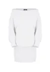 Rochie  K254 - ecru - bumbac -