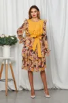Rochie Lavy Galben Mustar