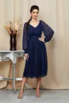 Rochie Luciana Bleumarin