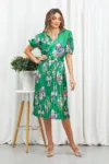 Rochie Lynn Verde Floral