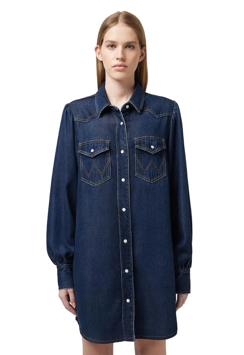 Rochie Lyocell Albastru