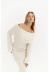 Rochie Maxi -  tricot - ivory natural -