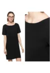 Rochie -  O-Shape - 100% Poliester - Negru -