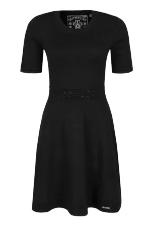 Rochie Riley Fit&Flare Classic pentru femei - Negru M -