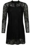 Rochie - Superdry - Poliamida/Viscoza - Negru -