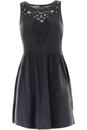 Rochie - Superdry - Viscoza/In - Negru -