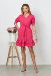 Rochie Trisha Fucsia