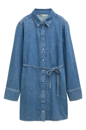 Rochie -  albastru - bumbac