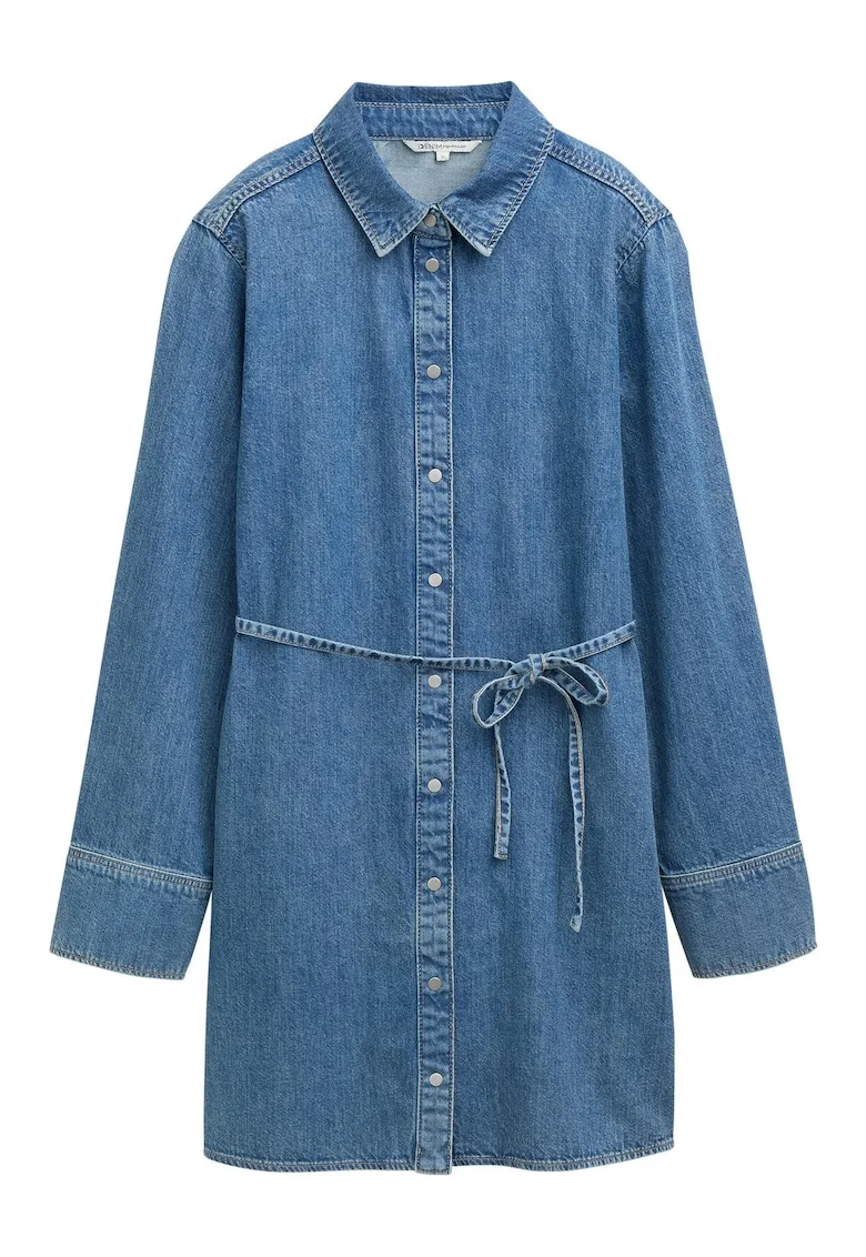 Rochie - albastru - bumbac