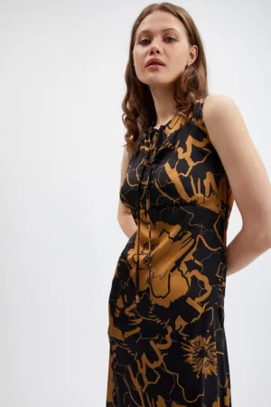 Rochie asimetrica - fara maneci