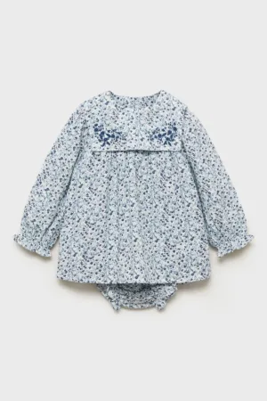 Rochie babydoll de bumbac cu chiloti