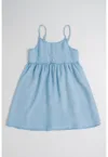 Rochie babydoll din chambray