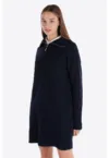 Rochie-bluza de trening cu fermoar scurt