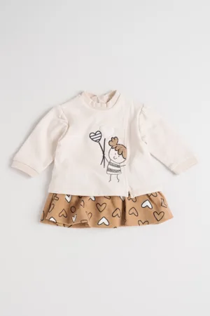 Rochie-bluza sport cu model