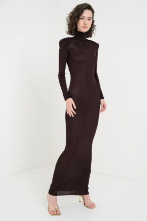 Rochie bodycon cu maneci lungi
