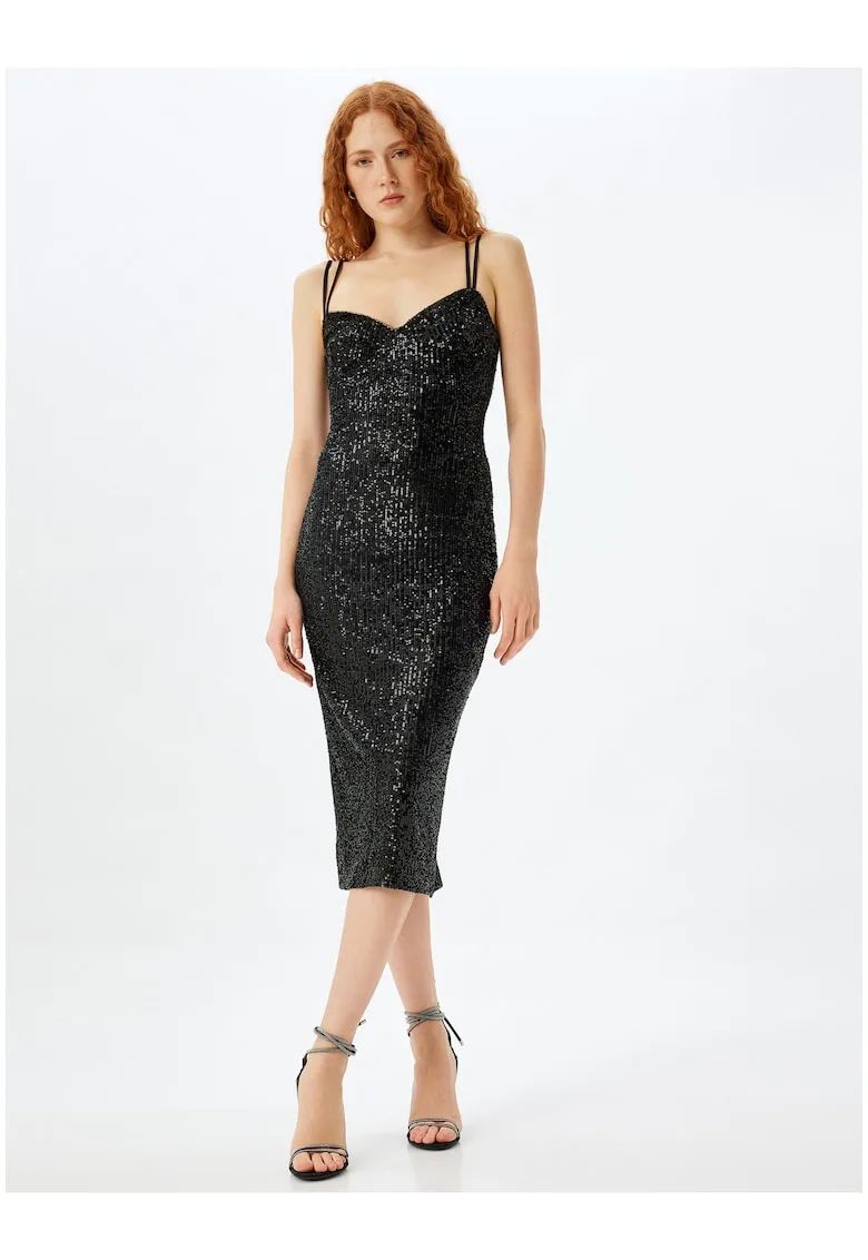 Rochie bodycon cu paiete