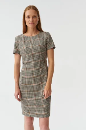 Rochie bodycon in carouri