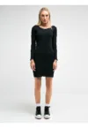 Rochie bodycon mini Malgosara - Negru