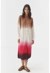 Rochie-camasa cu aspect in degrade