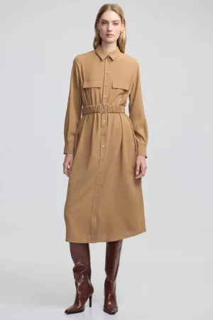 Rochie-camasa cu curea elastica